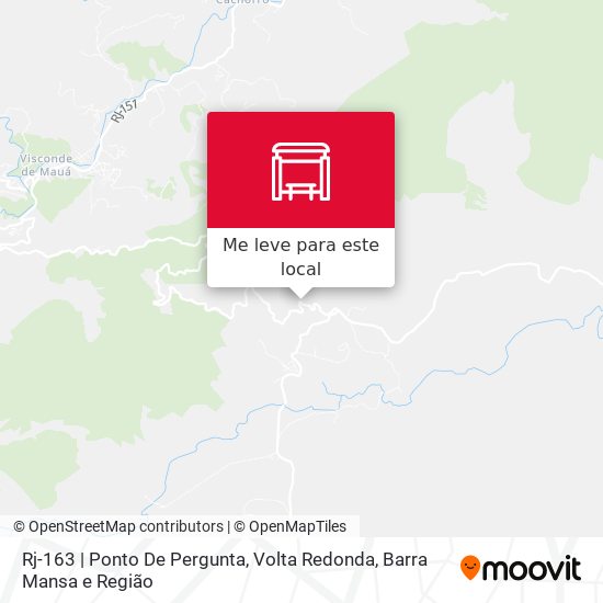 Rj-163 | Ponto De Pergunta mapa