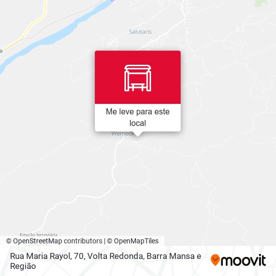 Rua Maria Rayol, 70 mapa