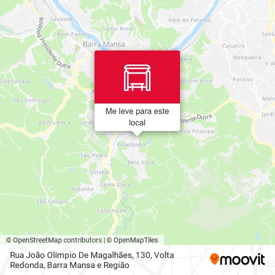 Rua João Olímpio De Magalhães, 130 mapa