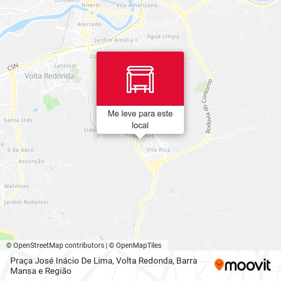 Praça José Inácio De Lima mapa