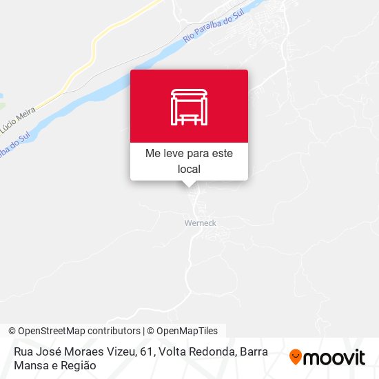 Rua José Moraes Vizeu, 61 mapa