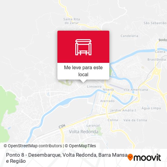 Ponto 8 - Desembarque mapa