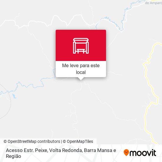 Acesso Estr. Peixe mapa