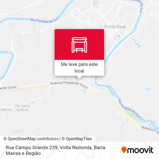 Rua Campo Grande 239 mapa