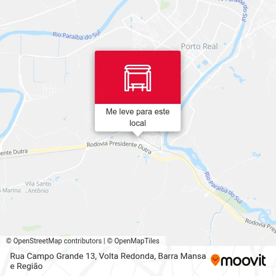 Rua Campo Grande 13 mapa
