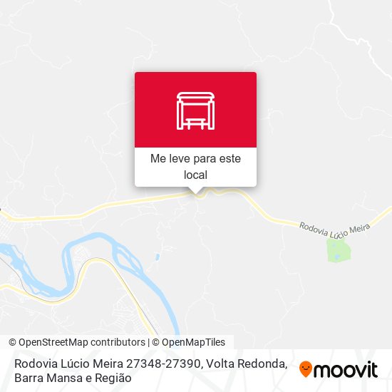 Rodovia Lúcio Meira 27348-27390 mapa