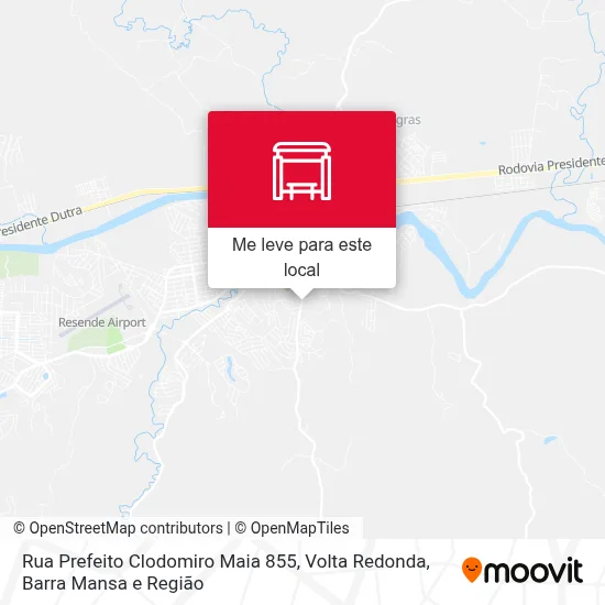 Rua Prefeito Clodomiro Maia 855 mapa