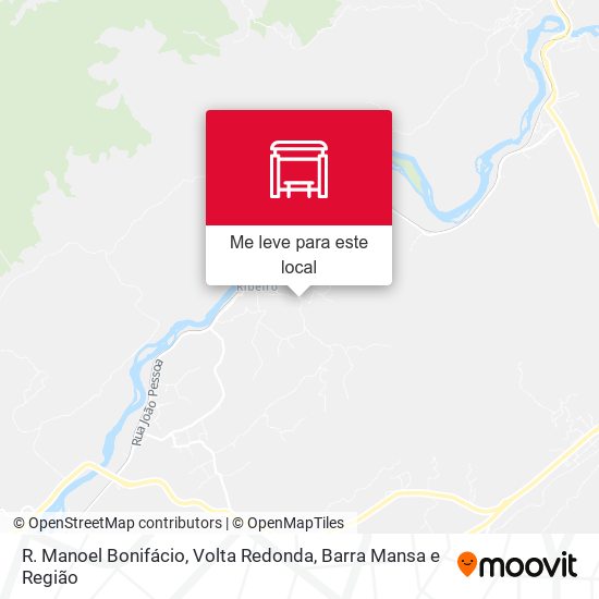 R. Manoel Bonifácio mapa