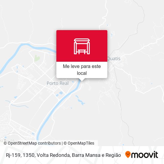 Rj-159, 1350 mapa