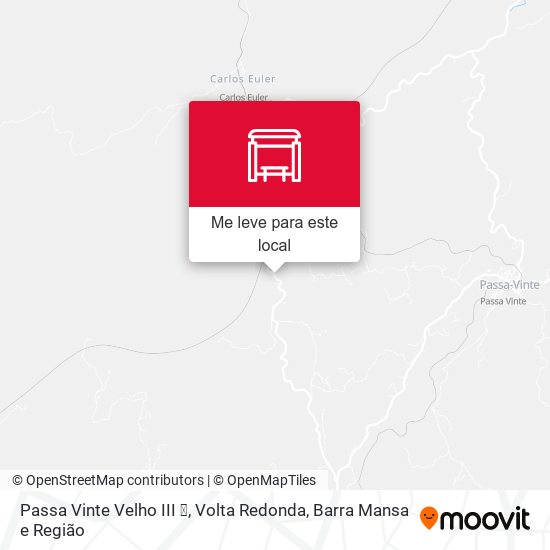 Passa Vinte Velho III ❆ mapa