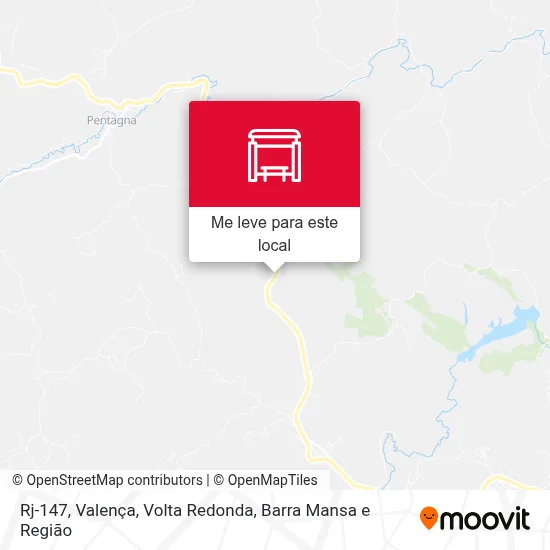 Rj-147, Valença mapa