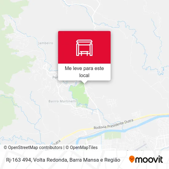 Rj-163 494 mapa