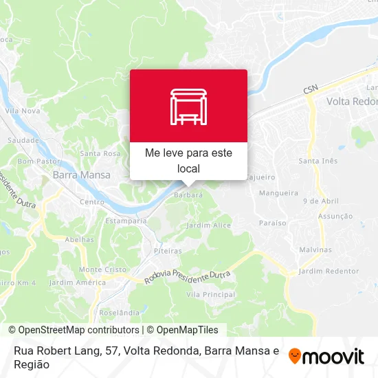 Rua Robert Lang, 57 mapa