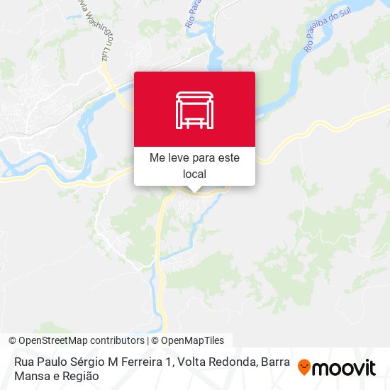 Rua Paulo Sérgio M Ferreira 1 mapa