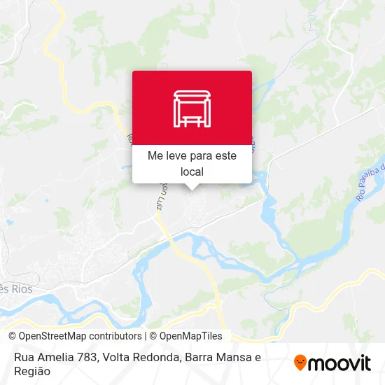 Rua Amelia 783 mapa