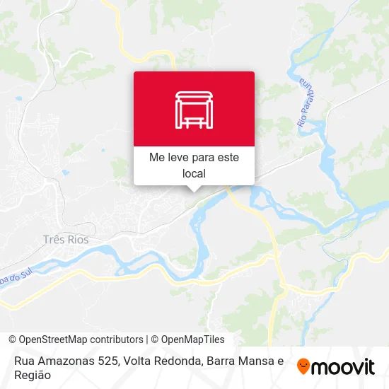 Rua Amazonas 525 mapa