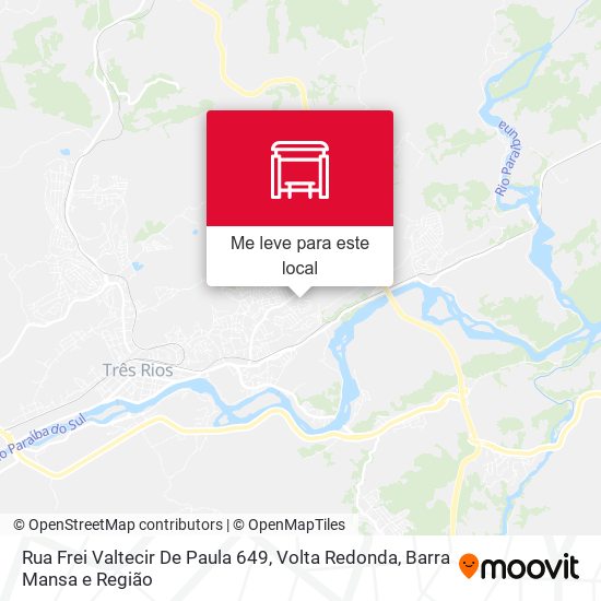 Rua Frei Valtecir De Paula 649 mapa