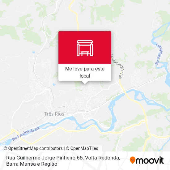 Rua Guilherme Jorge Pinheiro 65 mapa