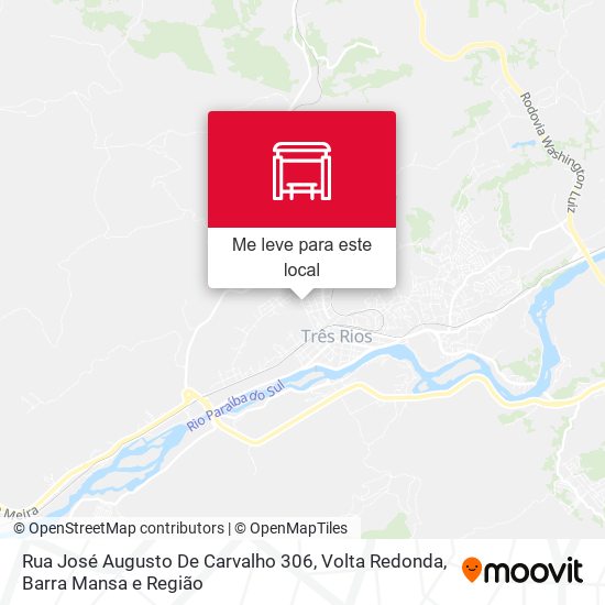 Rua José Augusto De Carvalho 306 mapa