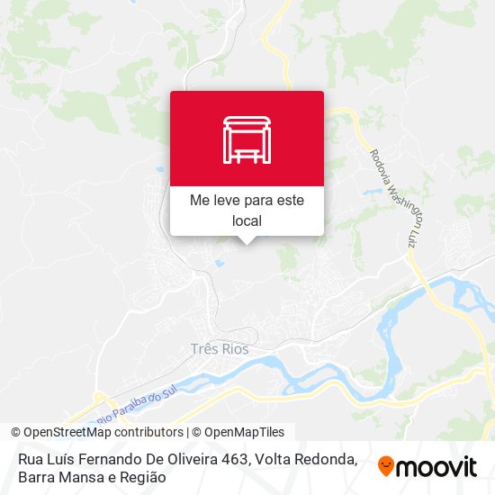 Rua Luís Fernando De Oliveira 463 mapa