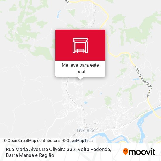 Rua Maria Alves De Oliveira 332 mapa