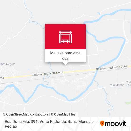 Rua Dona Filó, 391 mapa