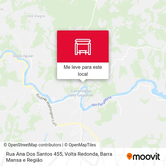 Rua Ana Dos Santos 455 mapa