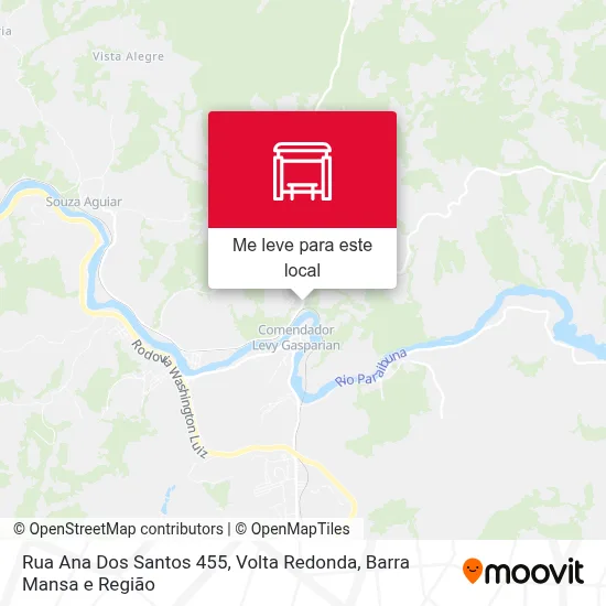 Rua Ana Dos Santos 455 mapa