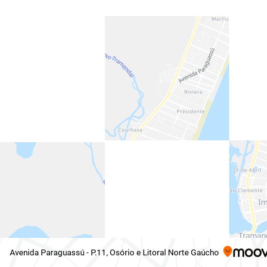 Avenida Paraguassú - P.11 mapa