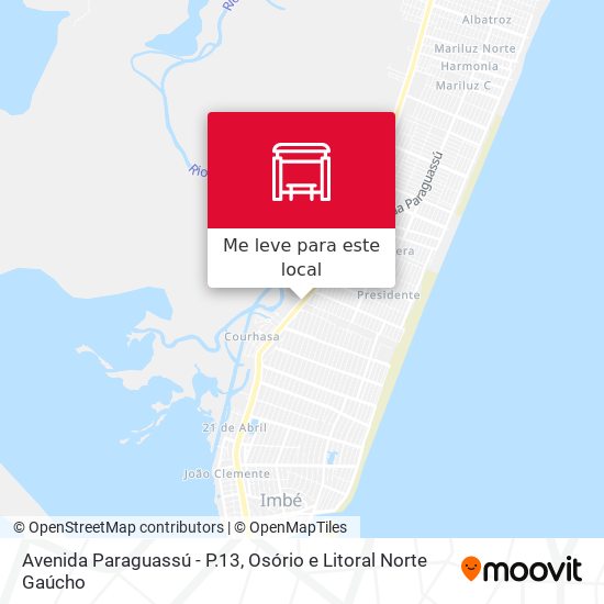 Avenida Paraguassú - P.13 mapa