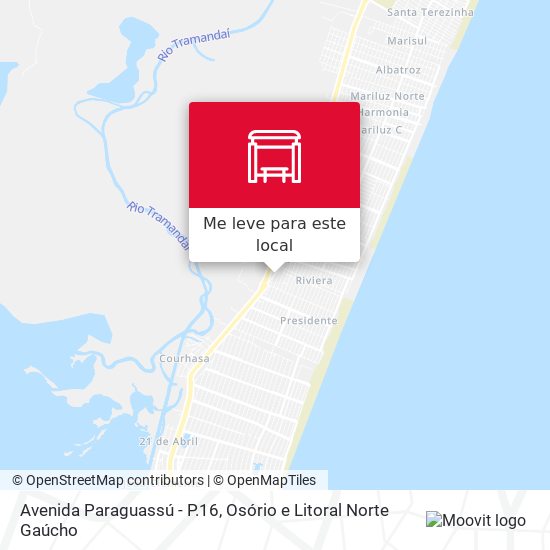 Avenida Paraguassú - P.16 mapa