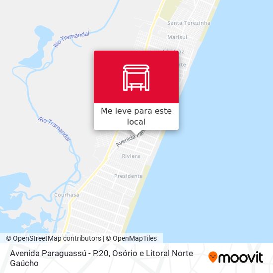 Avenida Paraguassú - P.20 mapa