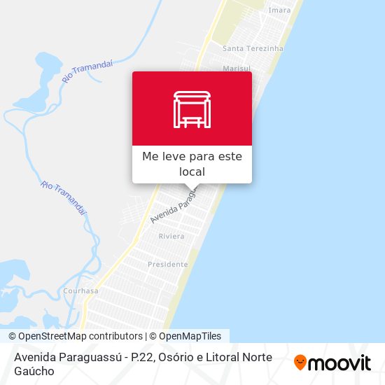 Avenida Paraguassú - P.22 mapa