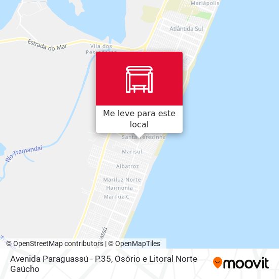 Avenida Paraguassú - P.35 mapa