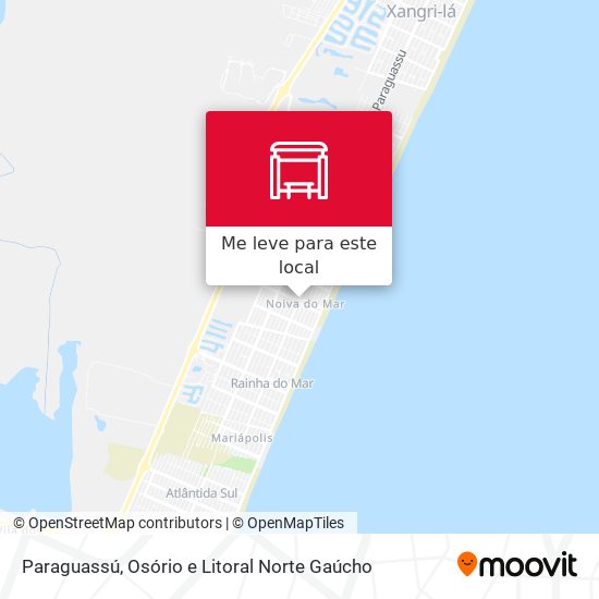 Paraguassú mapa