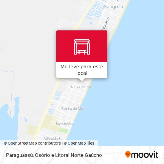 Paraguassú mapa