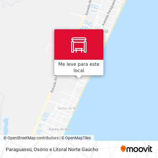 Paraguassú mapa