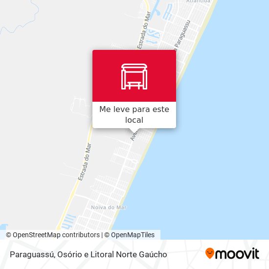 Paraguassú mapa