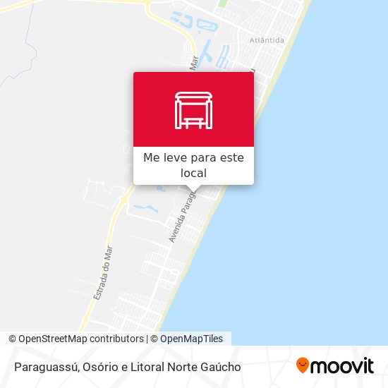 Paraguassú mapa