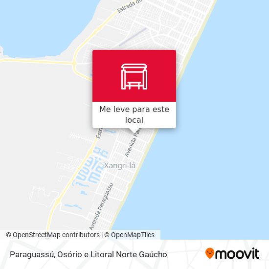 Paraguassú mapa