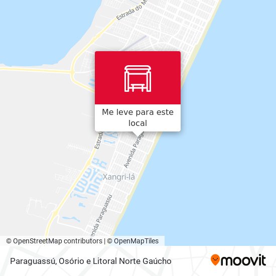 Paraguassú mapa