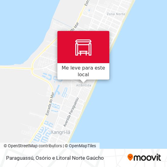 Paraguassú mapa