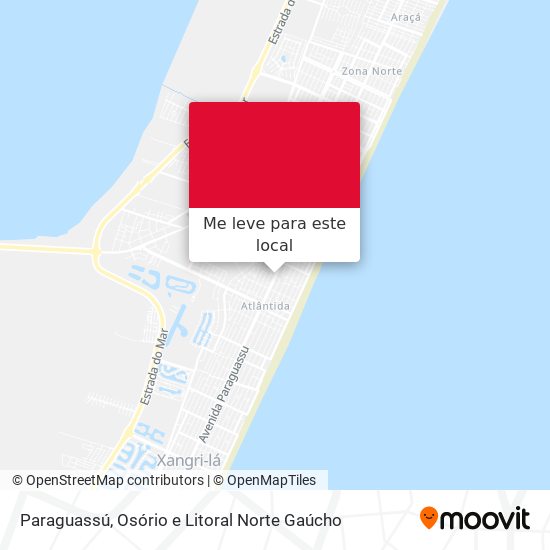 Paraguassú mapa