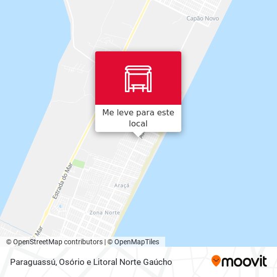 Paraguassú mapa