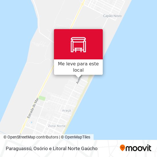 Paraguassú mapa