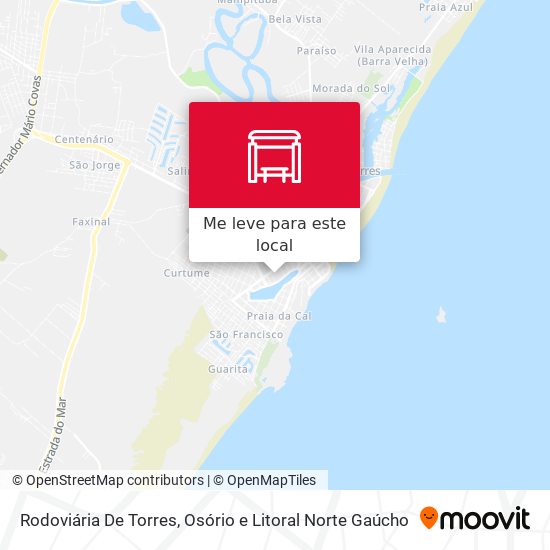Rodoviária De Torres mapa