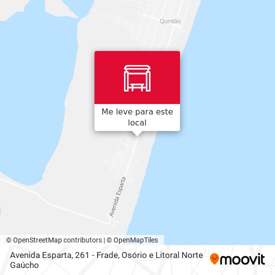 Avenida Esparta, 261 - Frade mapa