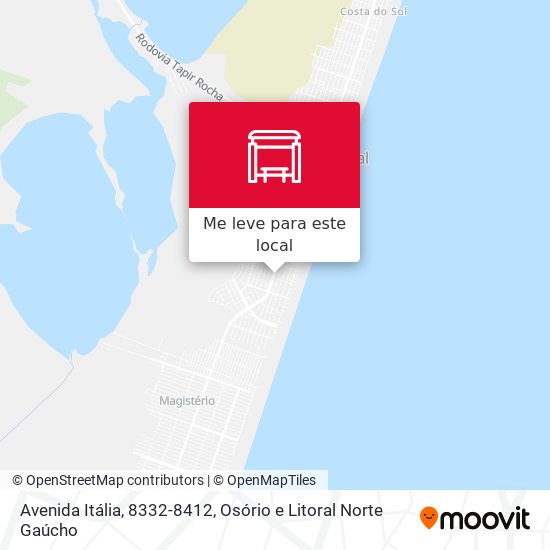 Avenida Itália, 8332-8412 mapa