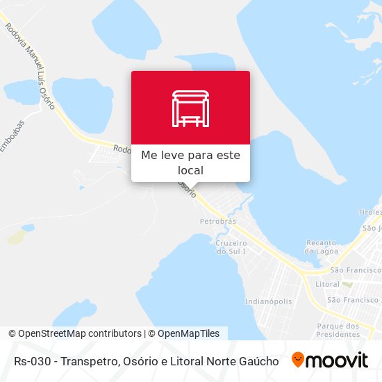 Rs-030 - Transpetro mapa