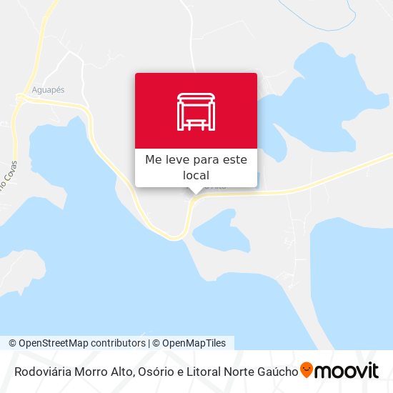 Rodoviária Morro Alto mapa